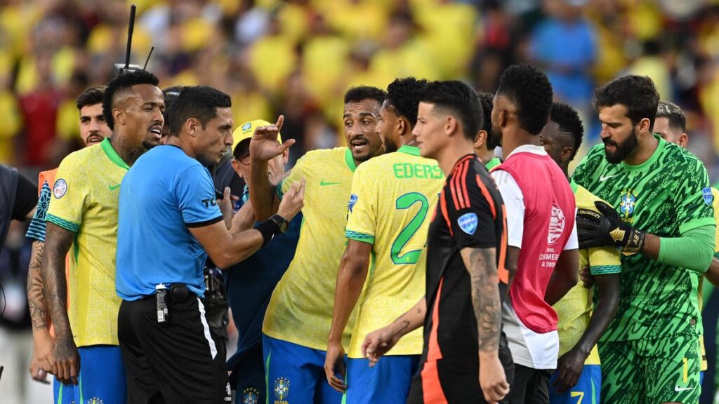 Brazil vs Colombia